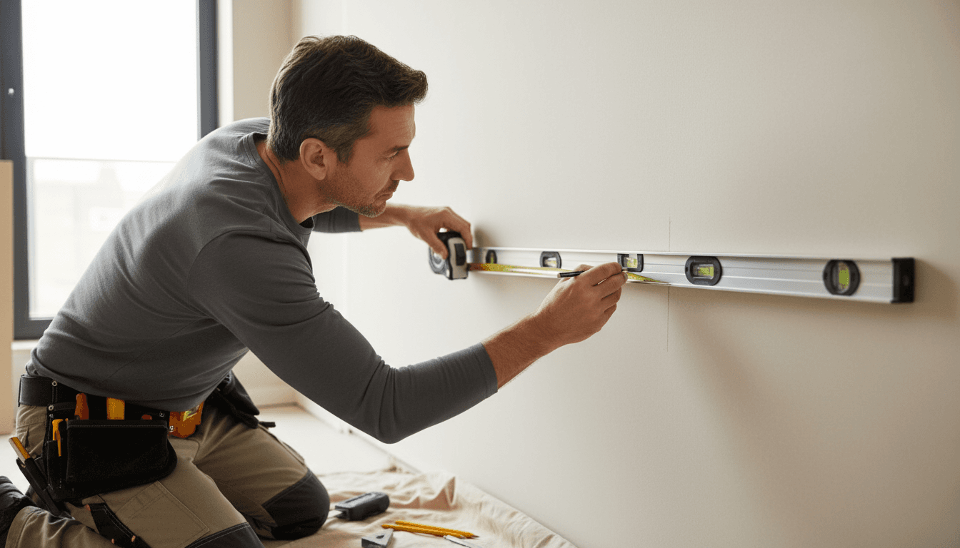 Professionelle Vermessung und Vorbereitung bei Renovierungsarbeiten